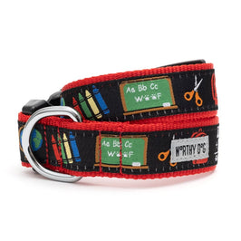 The Worthy Dog COLLARS XS K9 College School Theme Dog Collar
