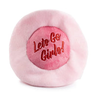 Haute Diggity Dog dog toys Pink Cowgirl Hat Plush Squeaky Dog Toy