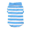 Doggie Design, Inc Collared Shirts Colored Striped 100% Cotton Dog Polo Shirts - 3 Colors