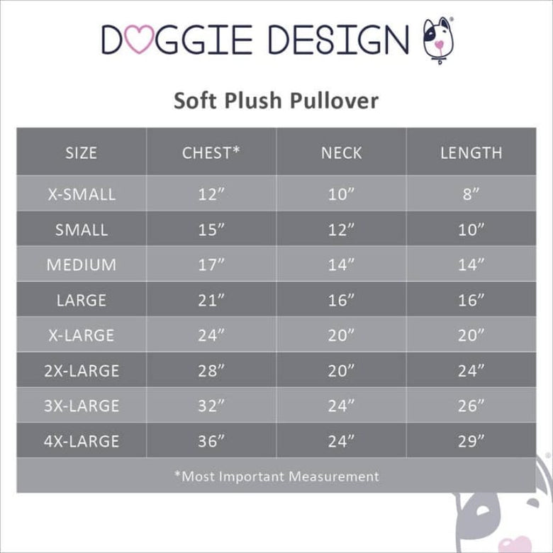 Doggie Design SWEATERS Lavender Soft Warm Plush Dog Pullover