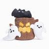 Hugsmart Products Inc dog toys Howloween Night Haunted Tree Interactive Burrow Plush Dog Toy Set - 4 Pc
