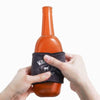 Hugsmart Products Inc dog toys Boozy Tailz Whiskey Bottle Squeak Rubber Dog Toy