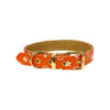 BARK by DOG Collars SM Soho Orange Dog Collar