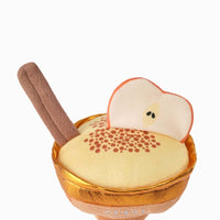 Hugsmart Products Inc dog toys Autumn Woofs Apple Cider Cocktail Plush Squeaky Dog Toy