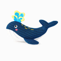 Hugsmart Products Inc Dog Toys Ocean Pals Blue Whale Plush Squeak Dog Toy