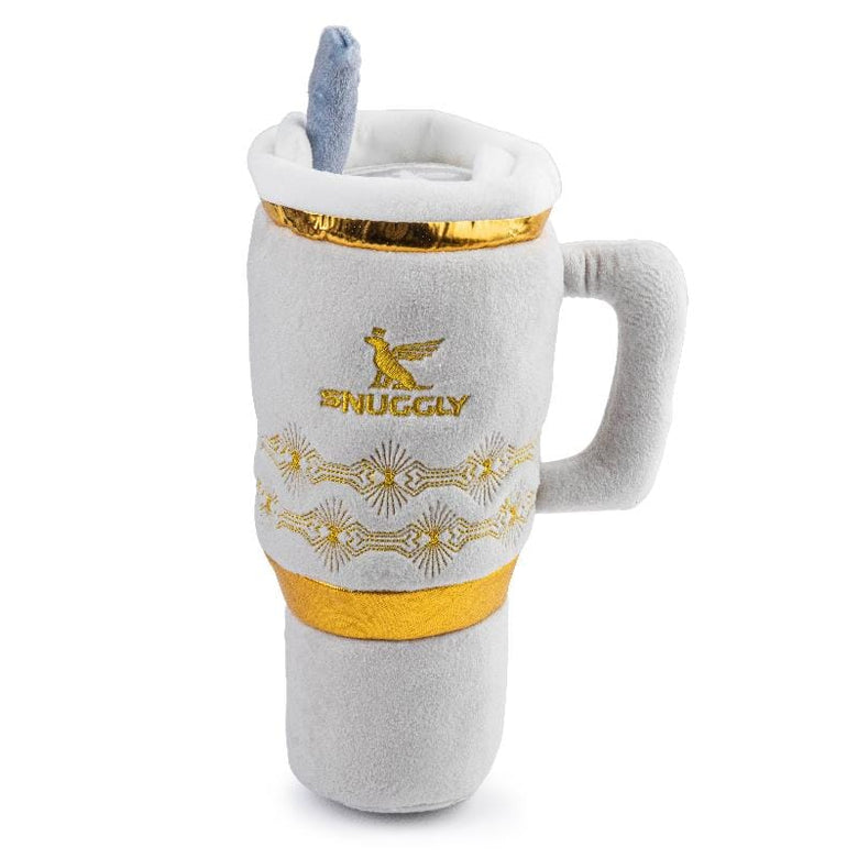 Haute Diggity Dog dog toys Ivry Holiday Snuggly Cup Plush Dog Toy - 3 Colors