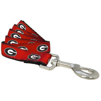 All Star Dogs Leashes SM GA Bulldogs Red Dog Leash - 2 Sizes