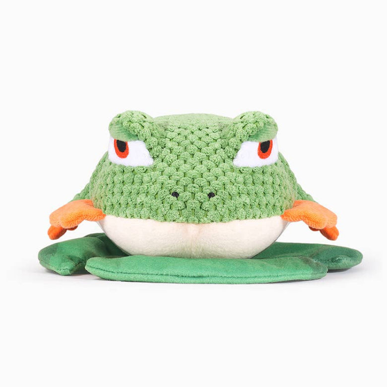 Hugsmart Products Inc Hugsmart Products Inc - HugSmart Pet - Jungle Tails | Tree Frog - Dog Plush Toy