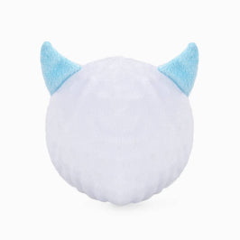 Hugsmart Products Inc dog toys Happy Woofmas Yeti Ball Plush Dog Toy