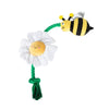 Petshop by Fringe Studio Dog Toys I'm Pollen For You! Bee & Flower Rope Plush Squeak Dog Toy Set