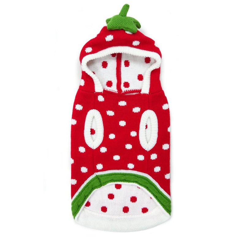 Dogo Pet Sweaters 2XL Strawberry Dog Sweater - Only Available in Size 2XL