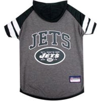 Pets First Tee's XS New York Jets Hoody Dog Tee
