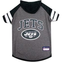 Pets First Tee's XS New York Jets Hoody Dog Tee