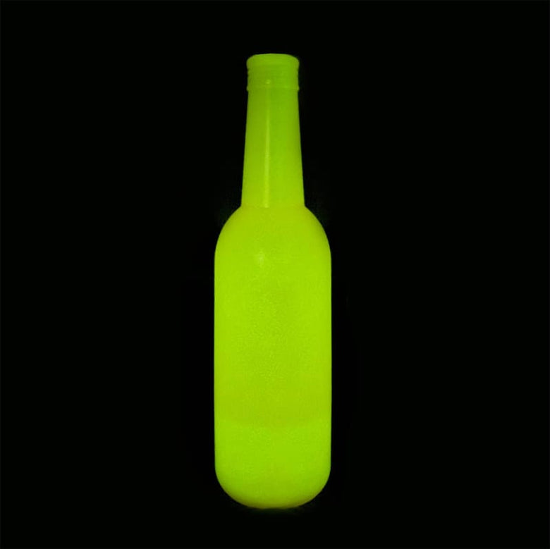 Hugsmart Products Inc dog toys Howloween Night Pumpkin Ale TPR Rubber Bottle Dog Toy
