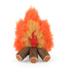Camp Corbin Cozy Campfire Plush Squeaky Dog Toy
