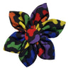 Huxley & Kent Bow Tie SM Rainbow Unity Pinwheel Pet Collar Attachment - 2 Sizes