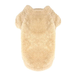 Doggie Design SWEATERS XS Cream Soft Plush Warm Dog Pullover