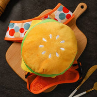 Hugsmart Products Inc dog toys Pooch Pouch Cheeseburger Dog Backpack
