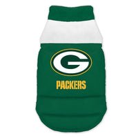 Little Earth Productions Jackets XS Green Bay Packers Pet Parka Puffer Dog Vest