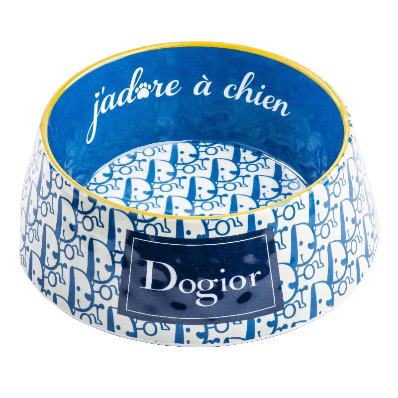 Haute Diggity Dog Bowls - Feeders Dogior Pet Bowl - Size Medium