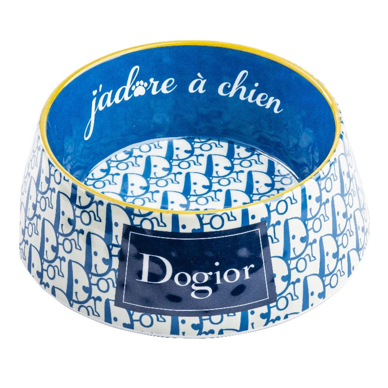 Haute Diggity Dog Bowls - Feeders Dogior Pet Bowl - Size Medium