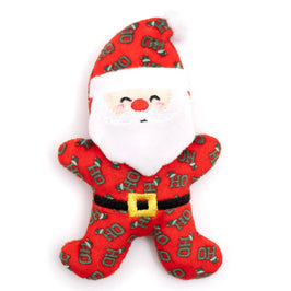 Christmas Holiday Santa Plush Cat Toy