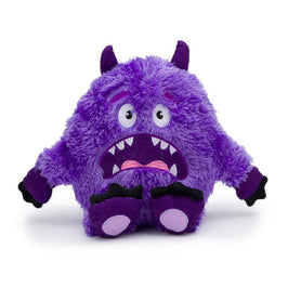 fabdog dog toys Fluffy Medium Purple Monster Plush Squeak Dog Toy