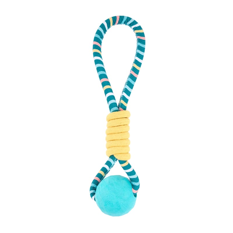ZippyPaws dog toys Razzle Rope Tugger Ball Dog Toy