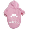 AE - LMDS Dog Apparel Pnk / XS Adi-dog Dog Hoodie in Pink or Black