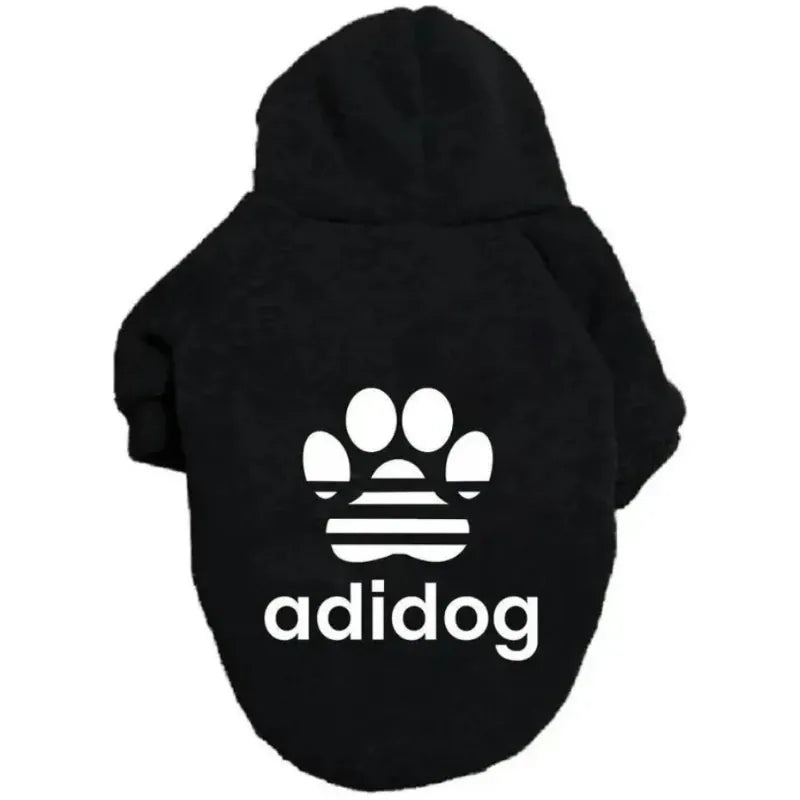 AE - LMDS Dog Apparel Blk / XS Adi-dog Dog Hoodie in Pink or Black