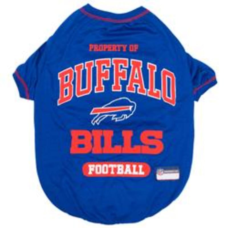 Pets First Tee's XS Property of Buffalo Bills Dog Tee