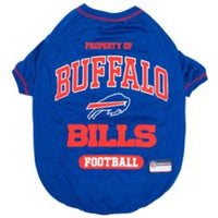 Pets First Tee's XS Property of Buffalo Bills Dog Tee