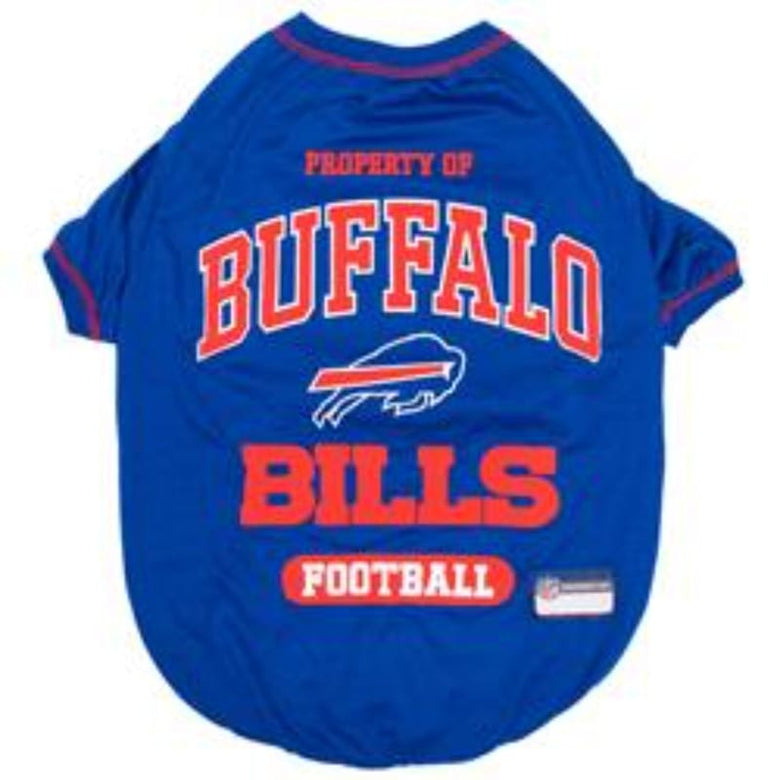 Pets First Tee's XS Property of Buffalo Bills Dog Tee