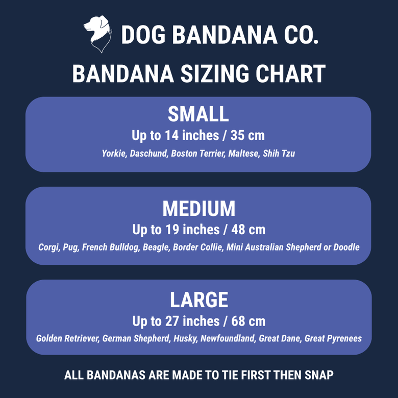 Dog Bandana Co. Summer Beach Dog Bandana