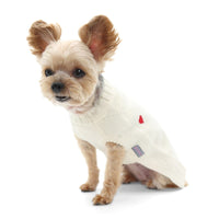 DogoPet.com Sweater Bone Heart Sweater