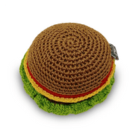 DogoPet.com Crochet Toys Burger Crochet Toy