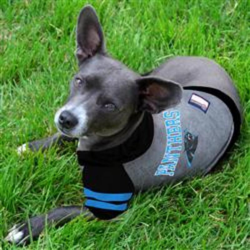 Pets First Tee's Carolina Panthers Hoody Dog Tee