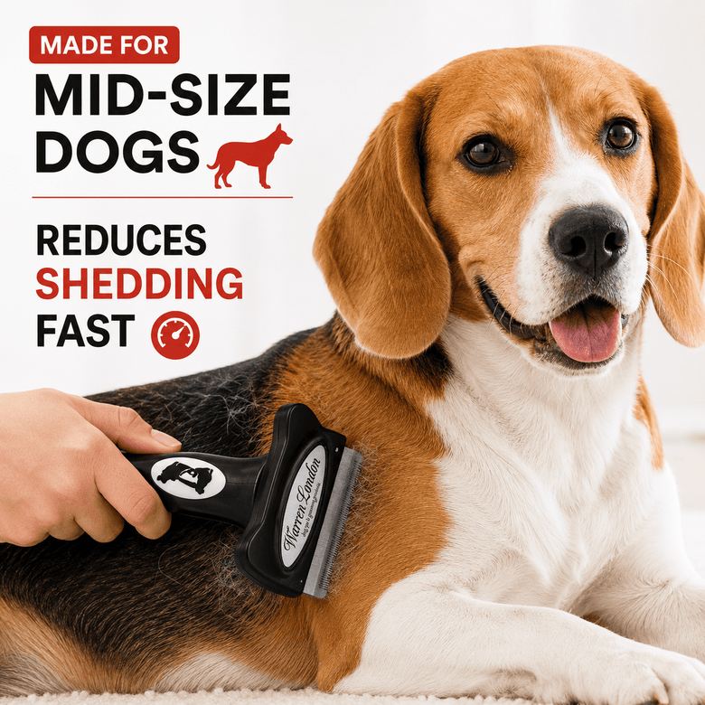 Warren London Leashes, Collars & Accessories Warren London Long Hair Deshedding Brush