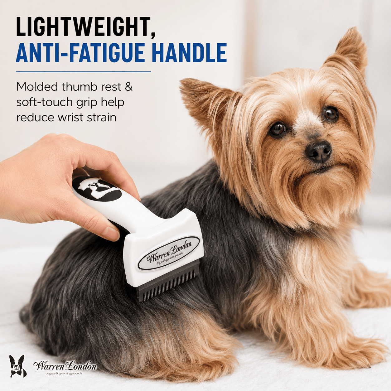 Warren London Leashes, Collars & Accessories Warren London Short Hair Deshedding Brush
