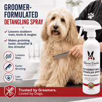 Warren London Spa Product Dog De-matting and Detangler Spray - Leave-In Conditioner