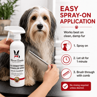 Warren London Spa Product Dog De-matting and Detangler Spray - Leave-In Conditioner