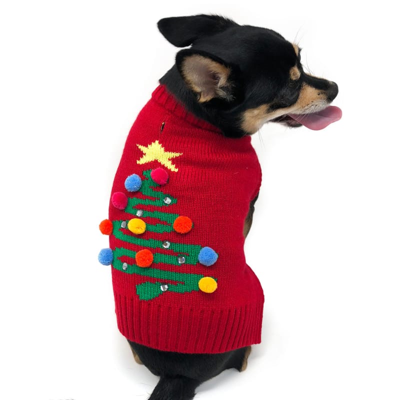 DogoPet.com Sweater Christmas Tree Sweater
