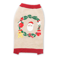 DogoPet.com Sweater Christmas Wreath Sweater