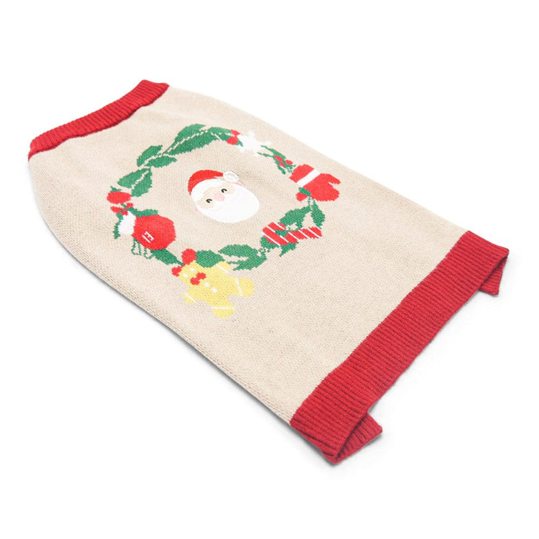 DogoPet.com Sweater Christmas Wreath Sweater