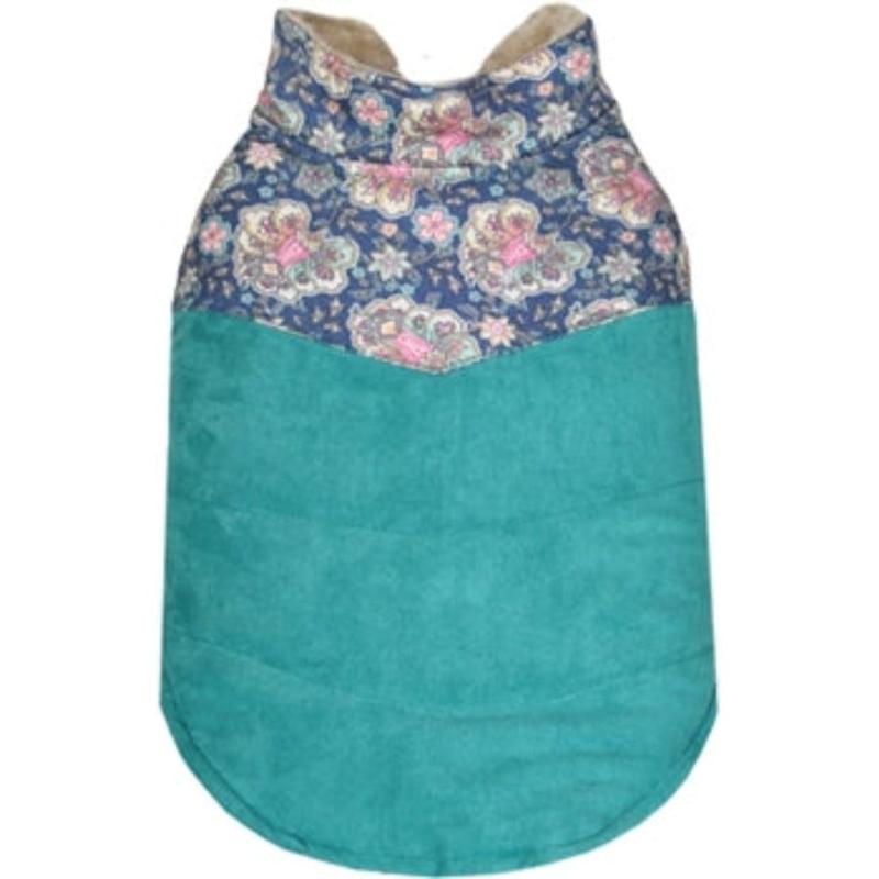 Parisian Pet Jackets SM Paisley Dog Jacket - Only Sizes Sm and Lg Available
