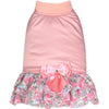 Parisian Pet® Dresses LG Warm Pink Floral Dog Snowdress