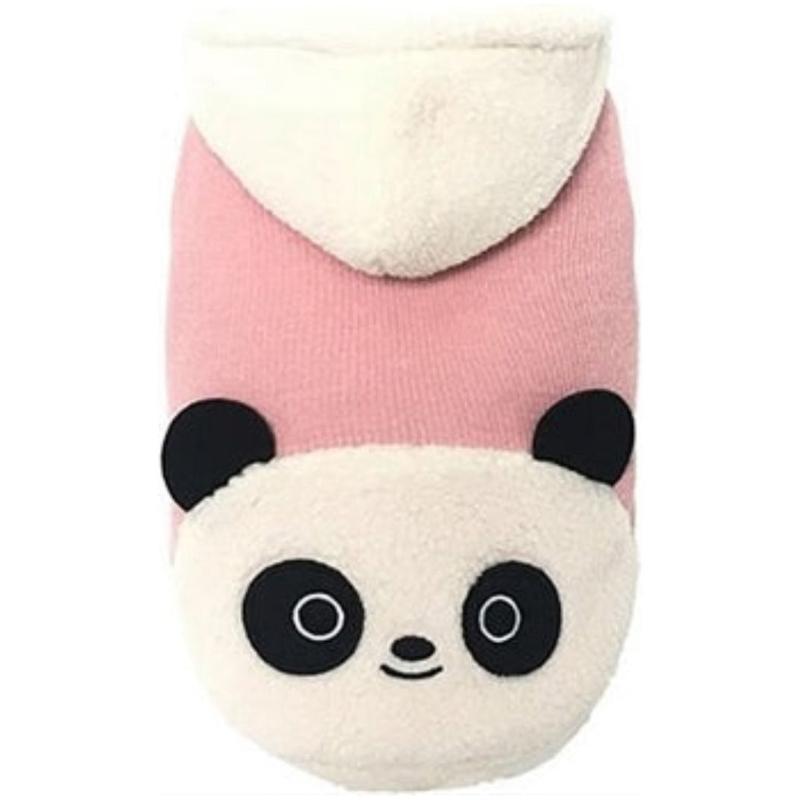 Parisian Pet Jackets XL Cute Pink Panda Fleece Dog Hoodie - Only Available in Size XL
