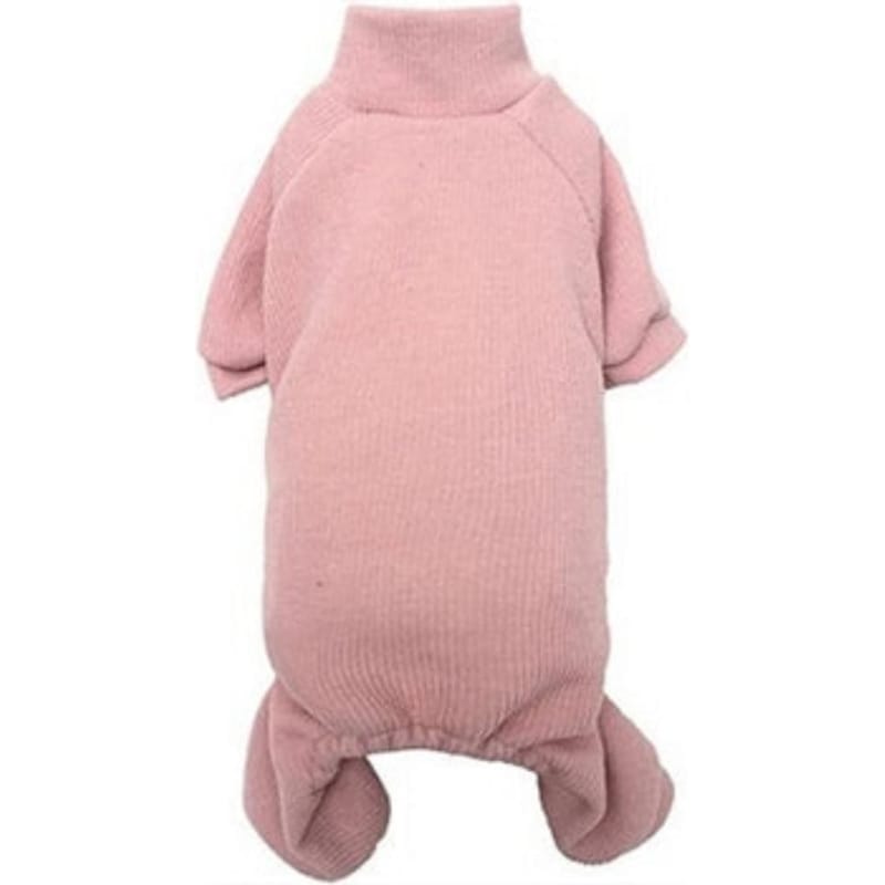 Parisian Pet® Pajamas Pink / SM Ribbed Pet Pajamas in Pink