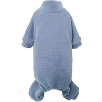 Parisian Pet® Pajamas Blue / SM Ribbed Pet Pajamas in Blue