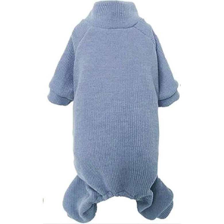 Parisian Pet® Pajamas Blue / SM Ribbed Pet Pajamas in Blue